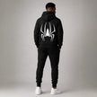 Black Unisex Spider Hoodie Roydel Graphic Tee's