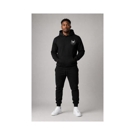 Black Graphic Hoodie – Soft Premium Pullover Roydel Graphic Tee's