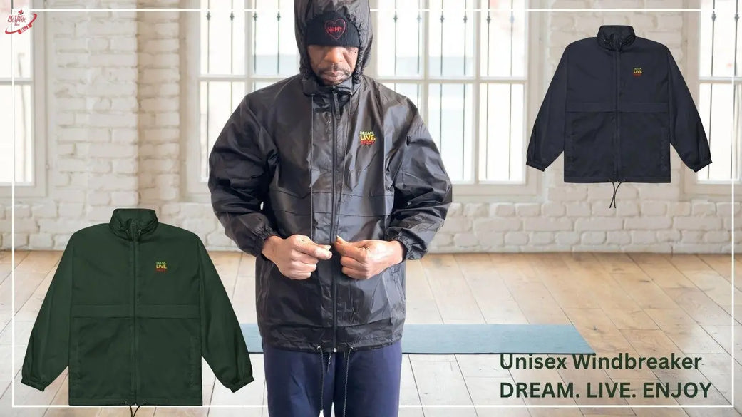 Unisex Windbreaker Roydel Graphic Tee's